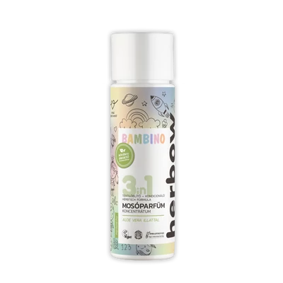 HERBOW Bambino 3in1 Mosóparfüm öblítő koncentrátum Aloe Vera 200 ml