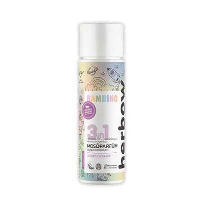 HERBOW Bambino 3in1 Mosóparfüm öblítő koncentrátum Gyömölcsös kert 200 ml
