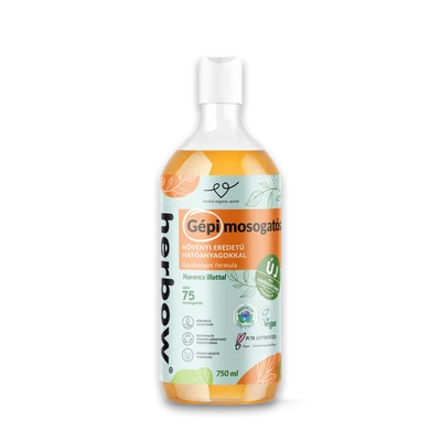 HERBOW Folyékony gépi mosogatószer koncentrátum narancs illattal 750 ml