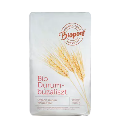 BIOPONT Bio Durumbúzaliszt sima, 1000 g