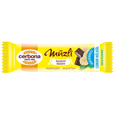 Cerbona Müzliszelet banános 20 g
