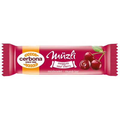 Cerbona Müzliszelet meggyes 20 g