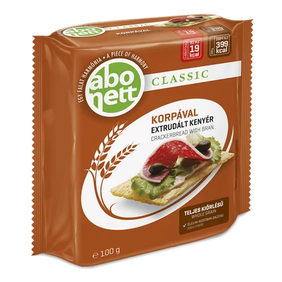 Abonett Extrudált kenyér korpás 100 g