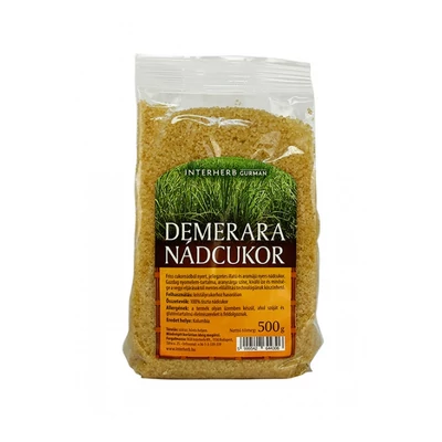 INTERHERB GURMAN Demerara nádcukor 500 g