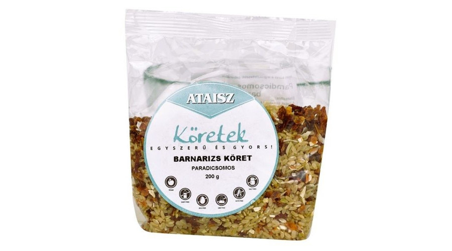 ATAISZ Barnarizs köret Paradicsomos 200 g ATAISZ Barnarizs köret Paradicsomos 200 g