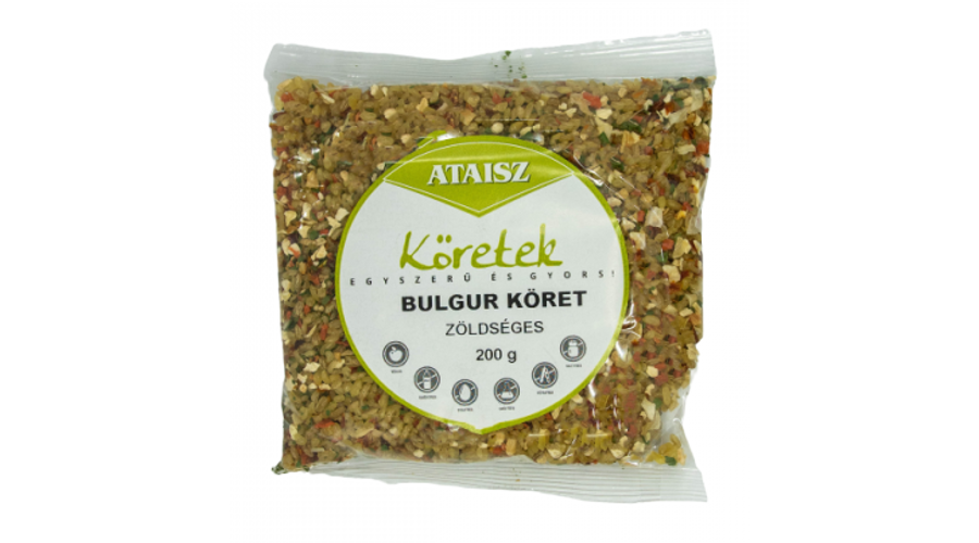 ATAISZ Barna bulgur köret zöldséges 200 g