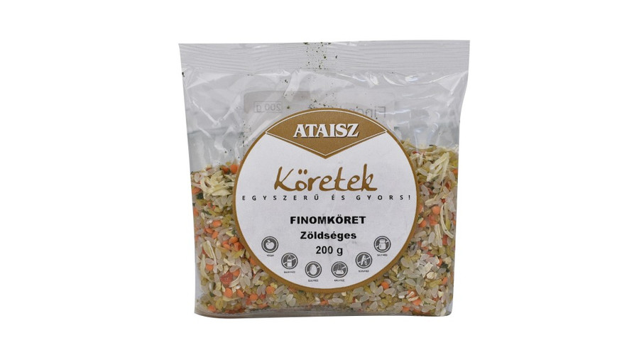 ATAISZ Finomköret Zöldséges 200 g ATAISZ Finomköret Zöldséges 200 g