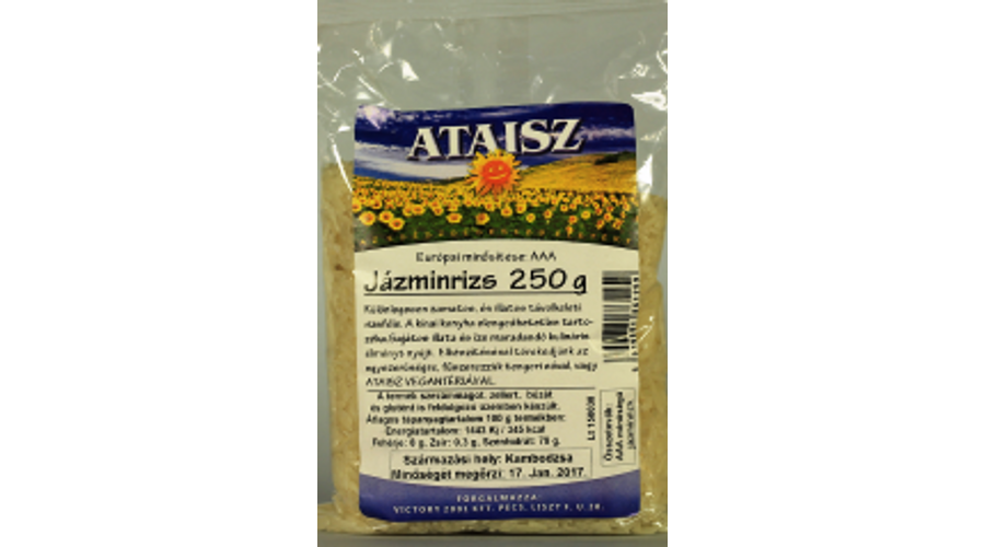 ATAISZ Jázmin rizs 250 g