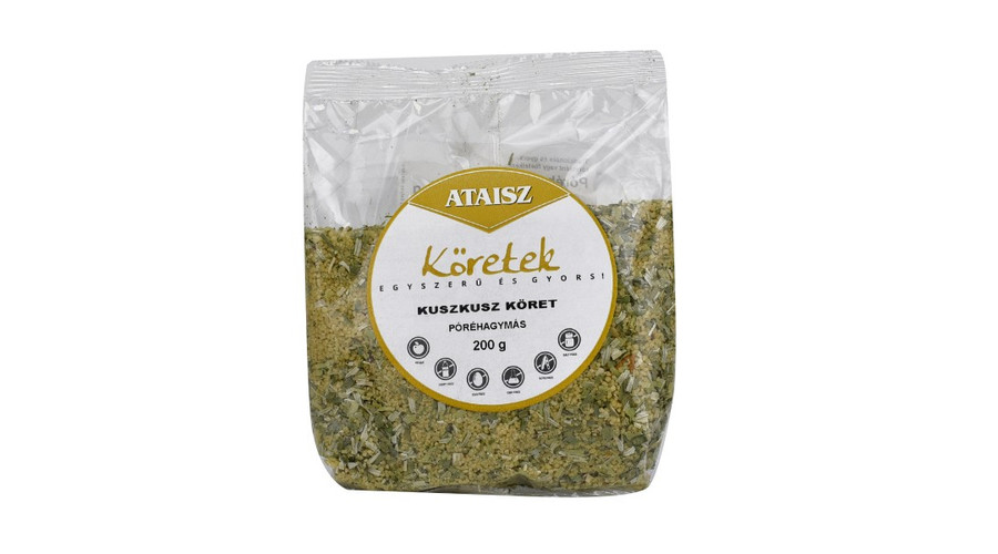 ATAISZ Kuszkusz köret póréhagymás 200 g ATAISZ Kuszkusz köret póréhagymás 200 g