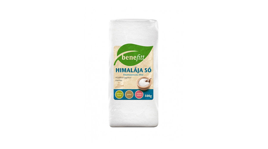 BENEFITT Himalája só fehér finomszemcsés 500 g