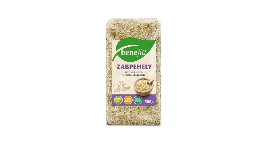 BENEFITT Zabpehely lágy, aprószemű 500 g