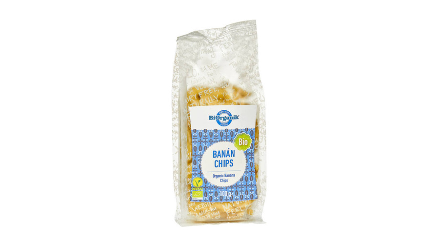 BIORGANIK Bio Banánchips 100 g