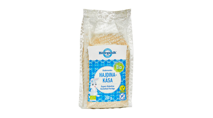 BIORGANIK Bio Gluténmentes Hajdinakása 200 g