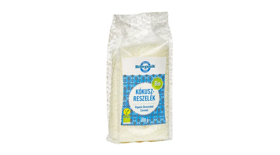 BIORGANIK Bio Kókuszreszelék 200 g BIORGANIK Bio Kókuszreszelék 200 g