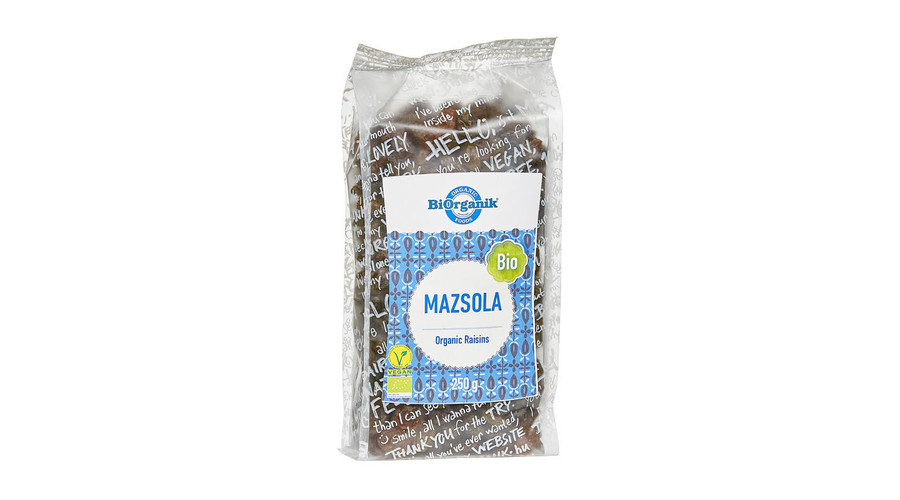 BIORGANIK Bio Mazsola 250 g