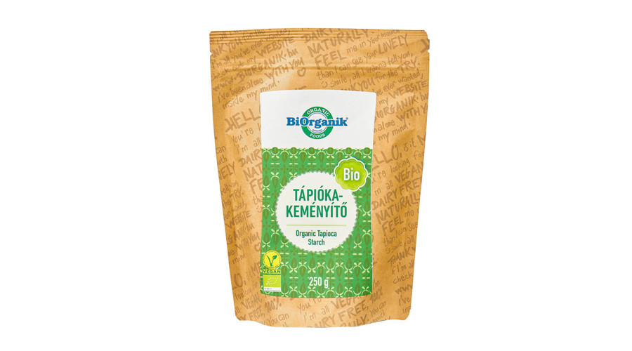 BIORGANIK Bio Tápióka keményítő 250 g