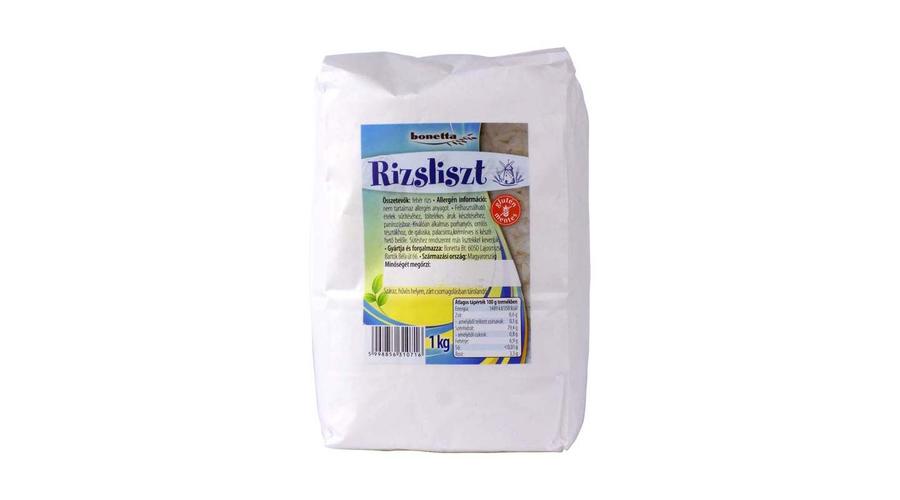 BONETTA Rizsliszt gluténmentes 1000 g