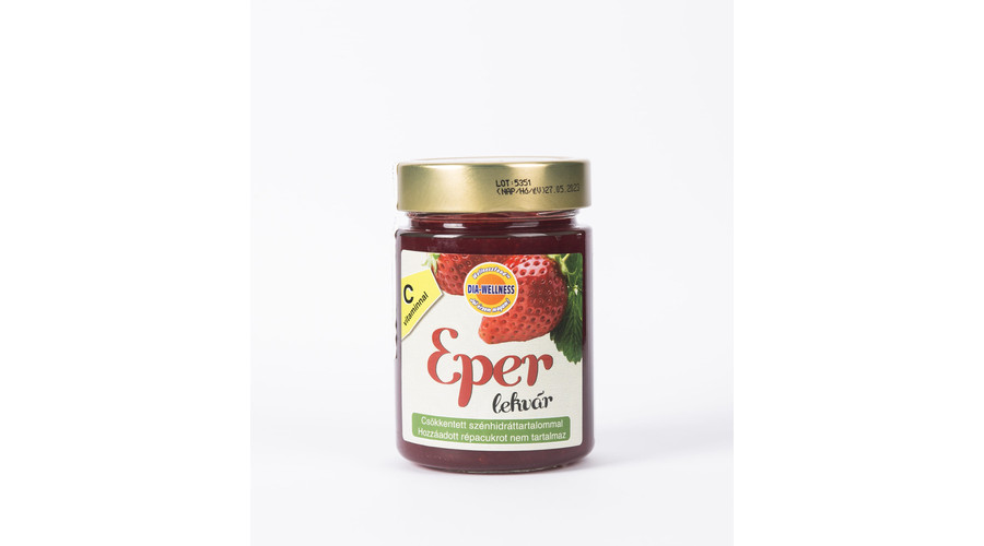 DIA-WELLNESS Eper lekvár 380 g