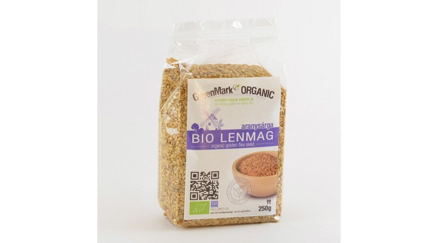 GREENMARK Bio Lenmag aranysárga 250 g