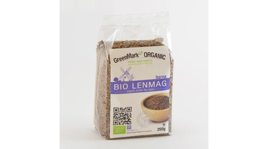 GREENMARK Bio Lenmag barna 250 g GREENMARK Bio Lenmag barna 250 g