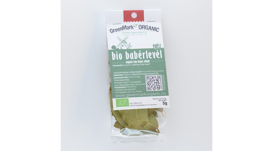 GREENMARK Bio Babérlevél egész 5 g GREENMARK Bio Babérlevél egész 5 g