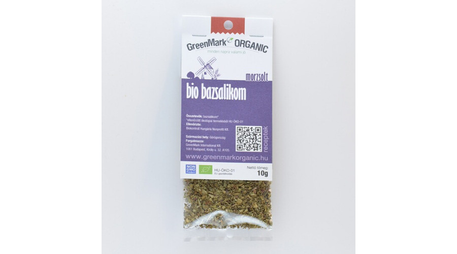 GREENMARK Bio Bazsalikom morzsolt 10 g