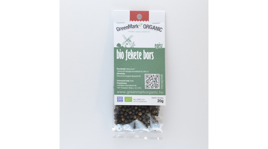 GREENMARK Bio Fekete bors egész 20 g