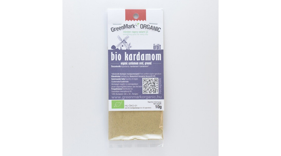 GREENMARK Bio Kardamom őrölt 10 g GREENMARK Bio Kardamom őrölt 10 g
