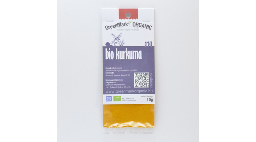 GREENMARK Bio Kurkuma őrölt 10 g