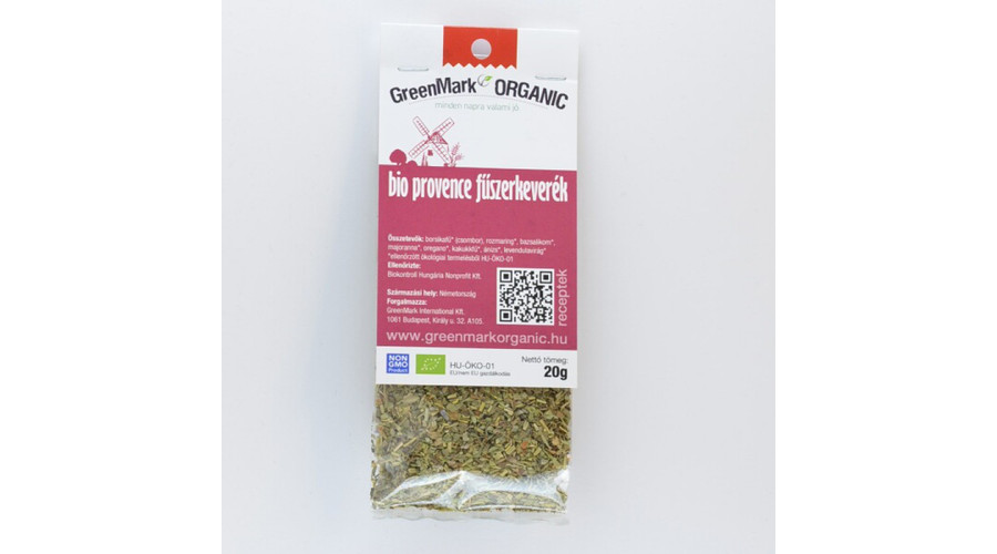 GREENMARK Bio Provence fűszerkeverék 20 g