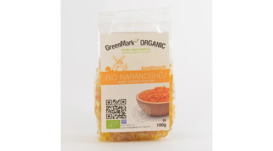 GREENMARK Bio Kandírozott narancshéj 100 g