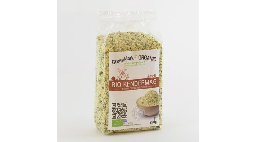 GREENMARK Bio Hántolt Kendermag 250 g