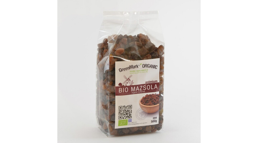 GREENMARK Bio Mazsola 500 g GREENMARK Bio Mazsola 500 g