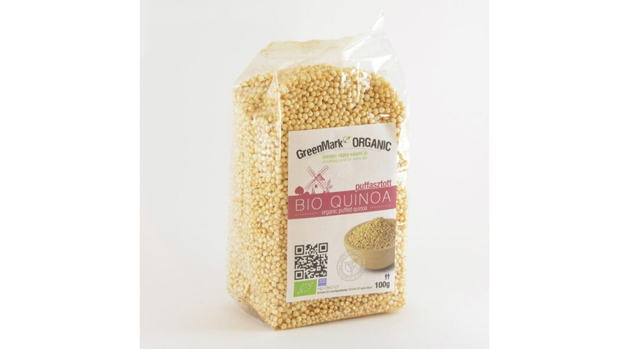 GREENMARK Bio Quinoa puffasztott 100 g GREENMARK Bio Quinoa puffasztott 100 g