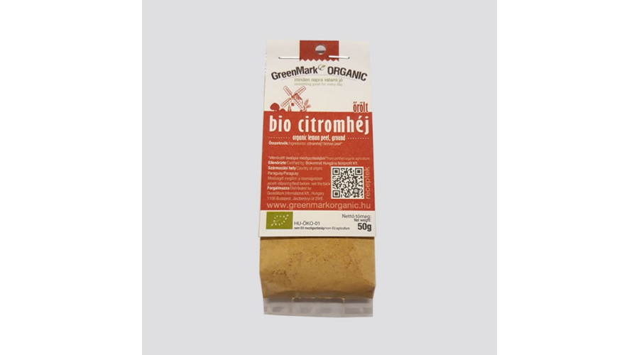 GREENMARK Bio Citromhéj Őrölt 50 g