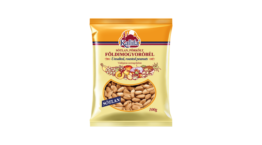 KALIFA Sótlan, pörkölt földimogyoróbél 100 g KALIFA Sótlan, pörkölt földimogyoróbél 100 g