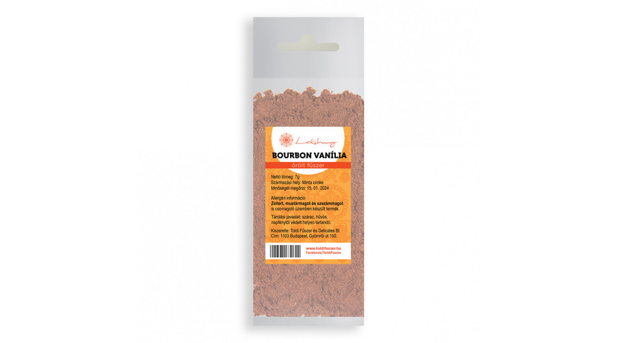 LAKSHMY Bourbon Vaníliapor 7 g LAKSHMY Bourbon Vaníliapor 7 g