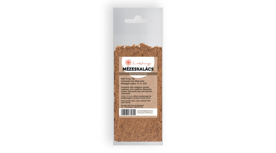 LAKSHMY Mézeskalács fűszerkeverék 30 g