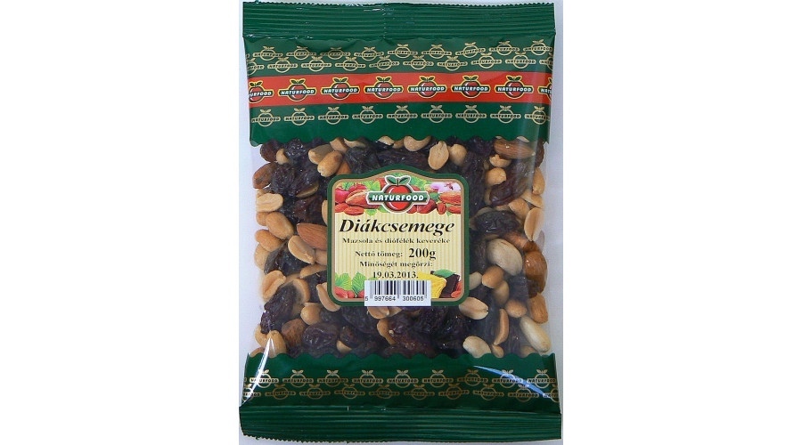 NATURFOOD Diákcsemege 200 g NATURFOOD Diákcsemege 200 g