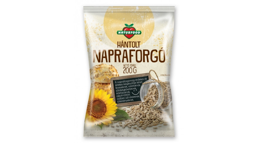 NATURFOOD Hántolt napraforgó 200 g