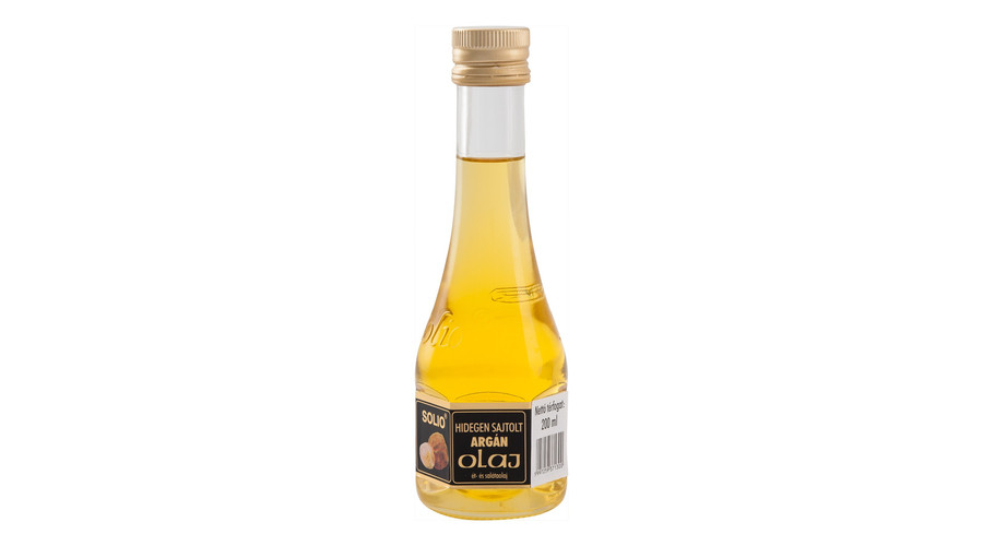 SOLIO Hidegen sajtolt argán olaj 200 ml SOLIO Hidegen sajtolt argán olaj 200 ml