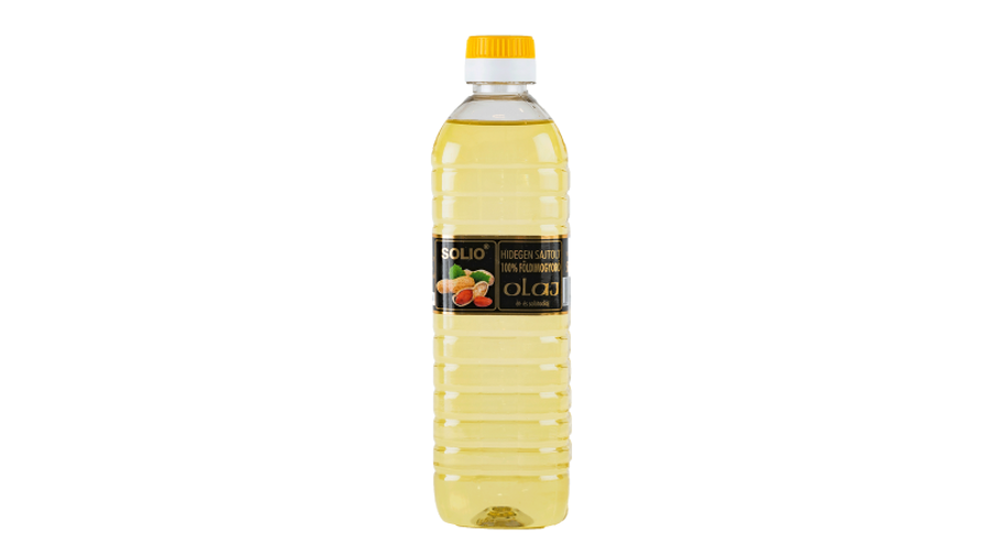 SOLIO Hidegen sajtolt földimogyoró olaj 500 ml SOLIO Hidegen sajtolt földimogyoró olaj 500 ml