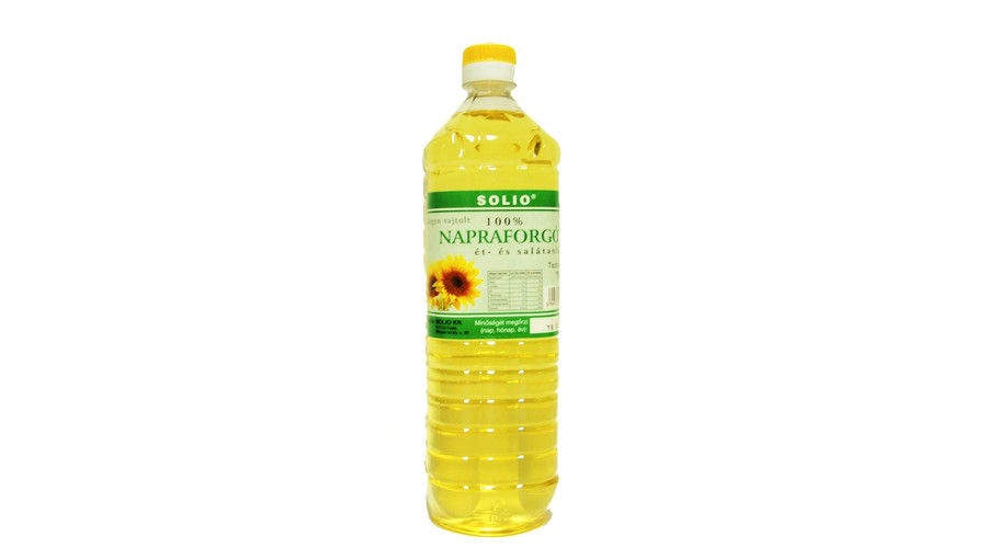 SOLIO Hidegen sajtolt napraforgó étolaj 1000 ml SOLIO Hidegen sajtolt napraforgó étolaj 1000 ml
