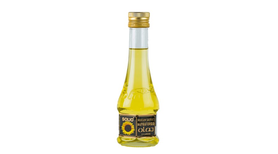 SOLIO Hidegen sajtolt napraforgó olaj 200 ml