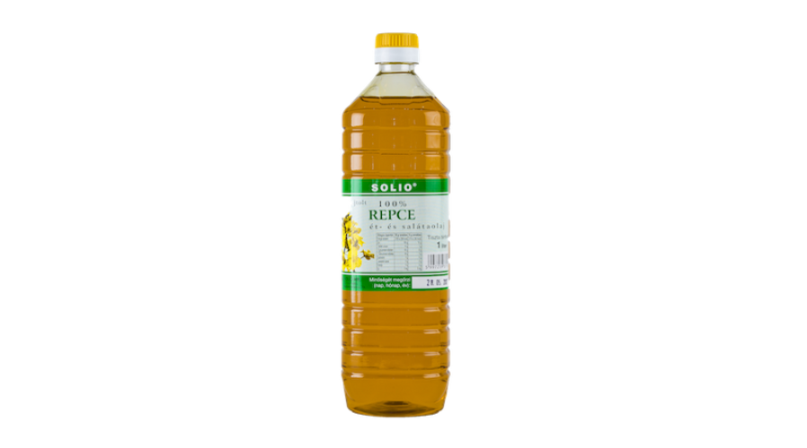 SOLIO Hidegen sajtolt repce olaj 1000 ml
