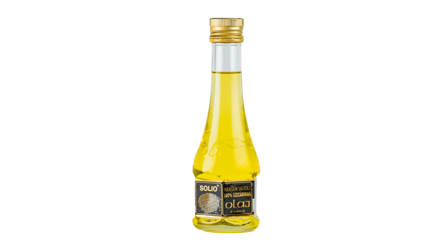 SOLIO Hidegen sajtolt szezámmag olaj 200 ml