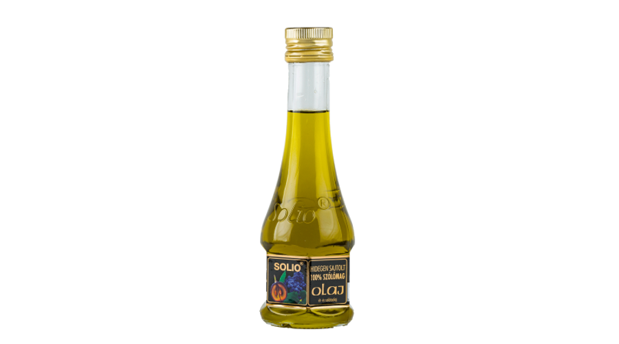 SOLIO Hidegen sajtolt szőlőmag olaj 200 ml SOLIO Hidegen sajtolt szőlőmag olaj 200 ml