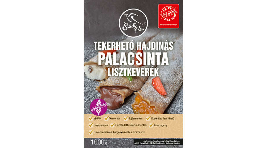 SZAFI FREE Tekerhető hajdinás palacsinta Lisztkeverék 1000 g SZAFI FREE Tekerhető hajdinás palacsinta Lisztkeverék 1000 g