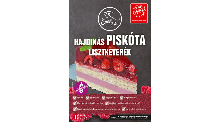 SZAFI FREE Hajdinás Lisztkeverék Piskótához 1000 g SZAFI FREE Hajdinás Lisztkeverék Piskótához 1000 g