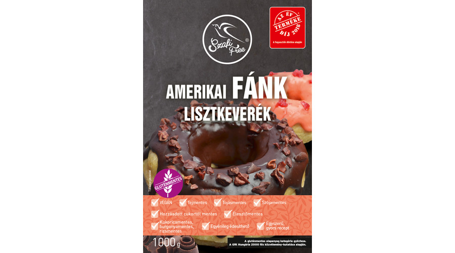 SZAFI FREE Amerikai Fánk Lisztkeverék 1000 g SZAFI FREE Amerikai Fánk Lisztkeverék 1000 g